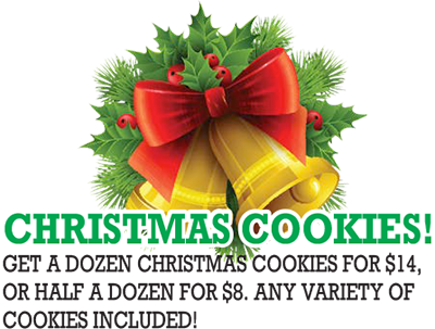 Christmas cookies promo